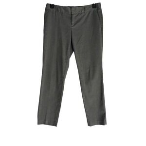 Banana Republic Ryan Fit Grey Herringbone Dress Pants Women Medium/8 Office